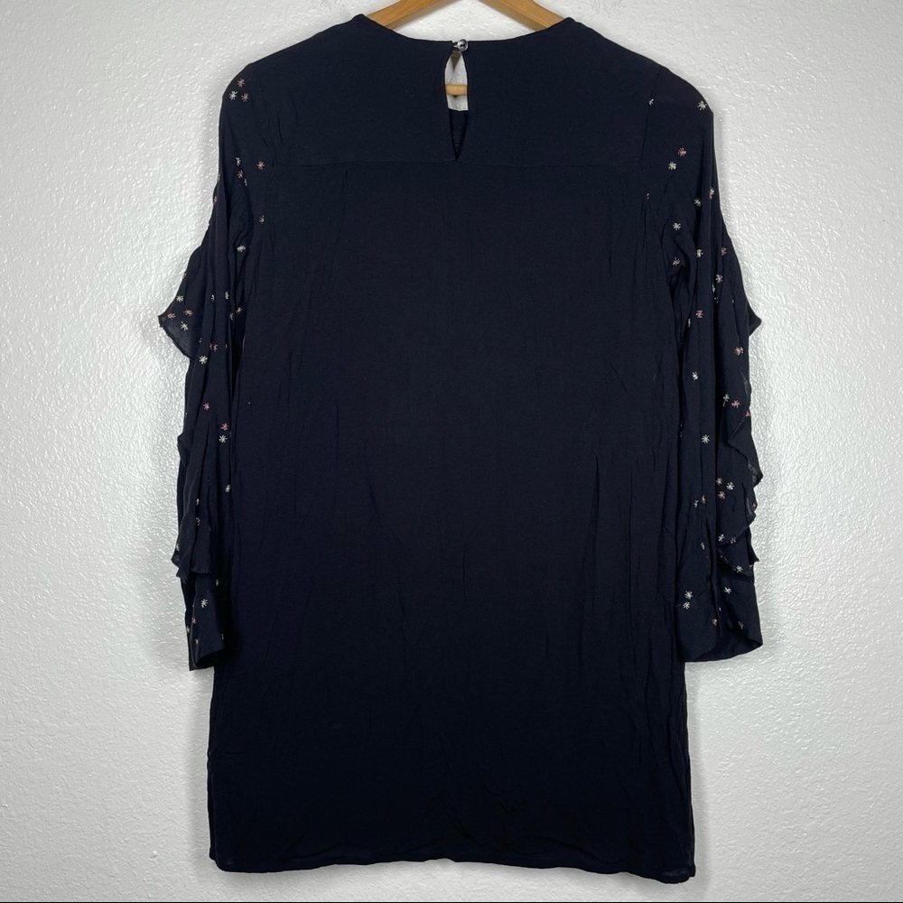 Label Ritu Kumar Black Celestial Ruffle Dress - Picture 6 of 11